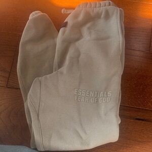 Essentials Kids Beige Joggers